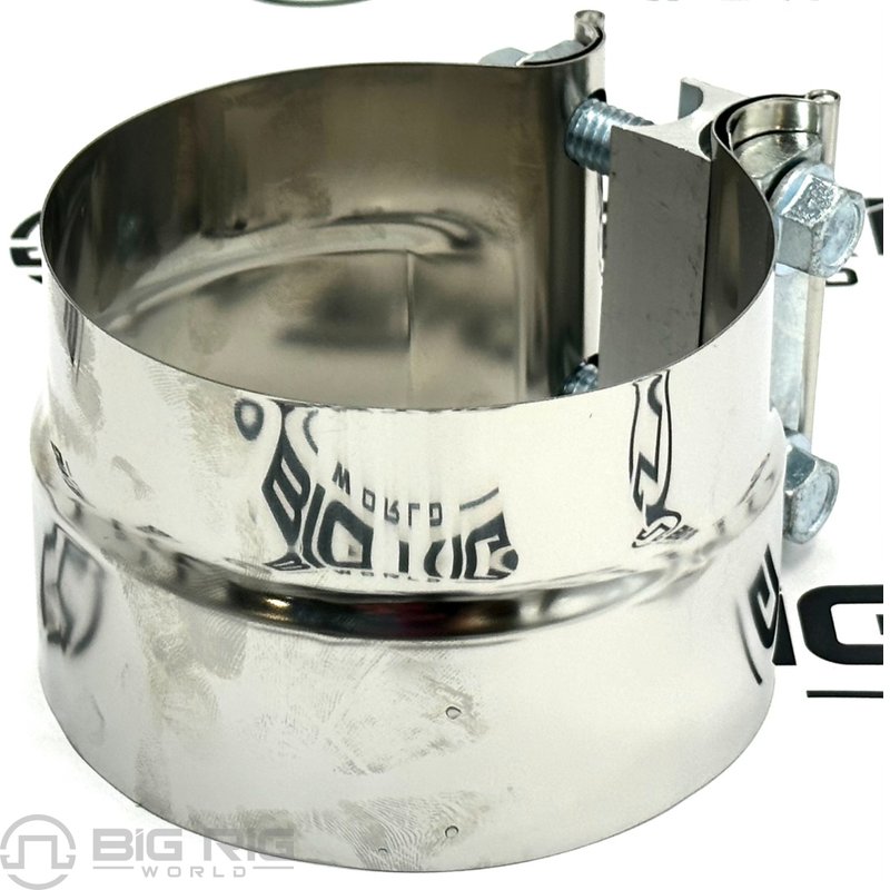 Exhaust Clamp 4 In. Preformed Stainless Steel EC40PLS - TRP