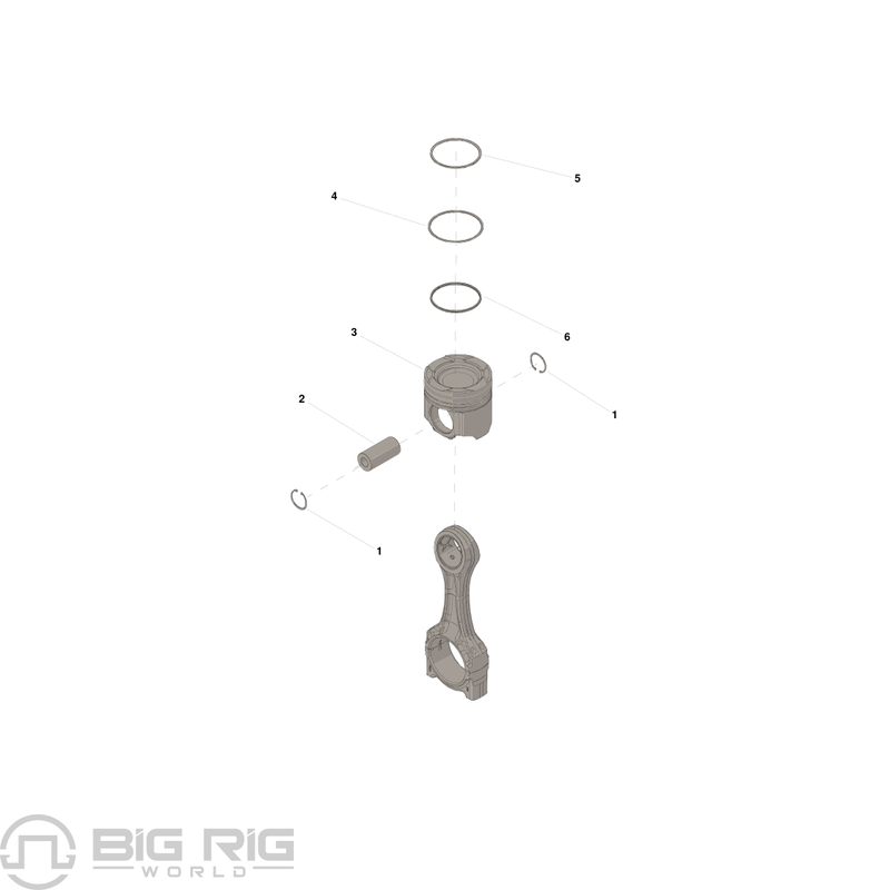 Engine Piston Kit - Standard 5405829 - Cummins