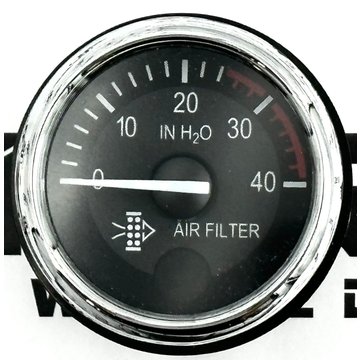 Air Cleaner Restriction Gauge Q43-6066-108CK - Peterbilt