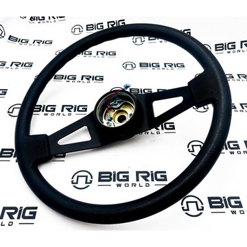 Steering Wheel 2 Spoke Black 18 In. BKBL18243SS - Paccar