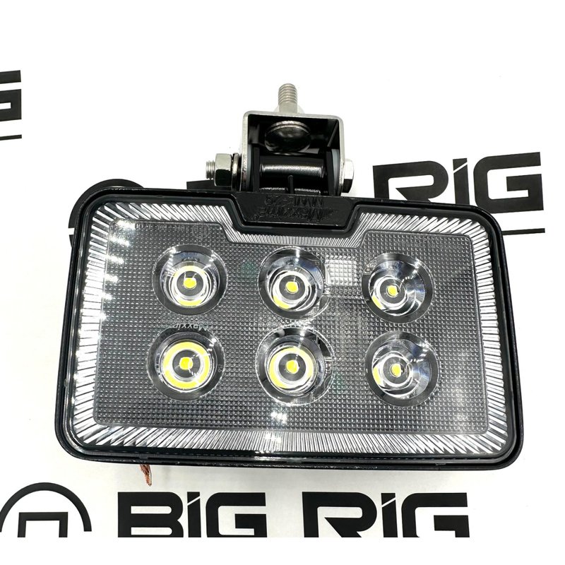 Rectangular 1,200 Lumen 6 LED Work Light MWL-29 - Maxxima