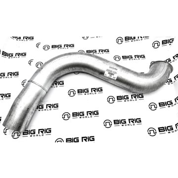 Pipe - Exhaust MBend 4 In. STL ALMZ FLG 14-15318 - Peterbilt