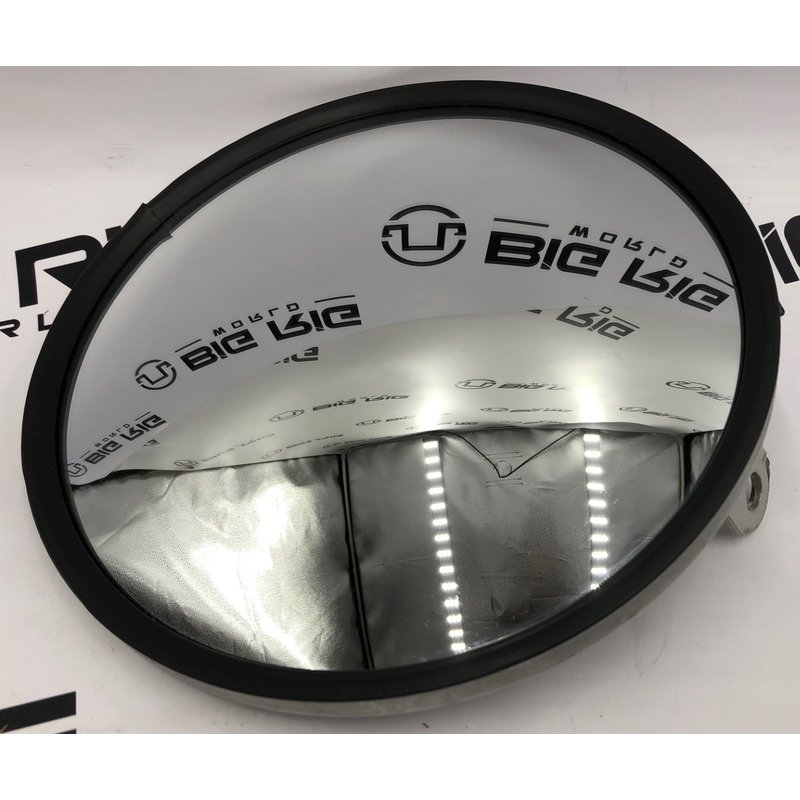 Convex Mirror, Offset Stud, Stainless Steel, 8 1/2 In. 12801 - Cham-cal Engineering