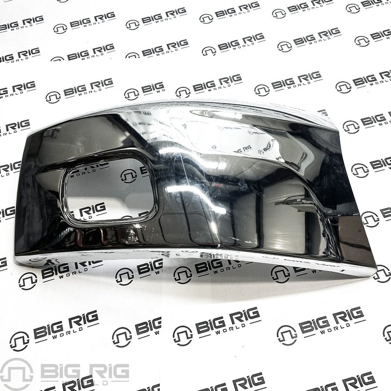 Bumper End, RH, w/ Lamp Opening, Chrome 579 N71-6103-111R - Peterbilt
