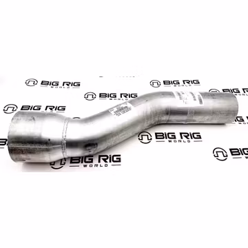 Multi-Bend Exhaust Pipe Aluminized Stainless Steel 4in M66-3160-001 - Paccar