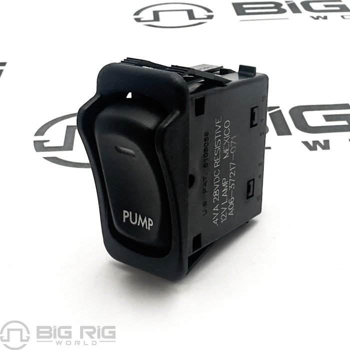 Fire Pump Guarded Rocker Switch A06-37217-071 - Freightliner