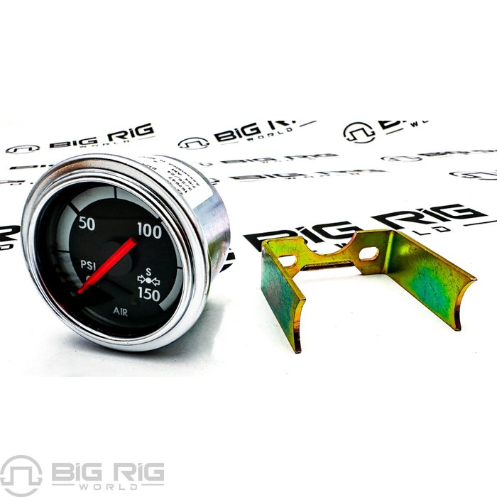Gauge - Press, Section Air, Psi, Chrome, Ama 22-46441-010 - Freightliner