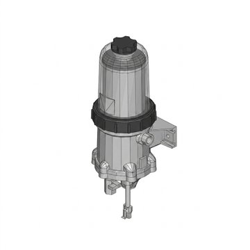 Fuel Water Separator - Davco 382, Fluid Heated, 12 Volt 03-40571-001 - Freightliner