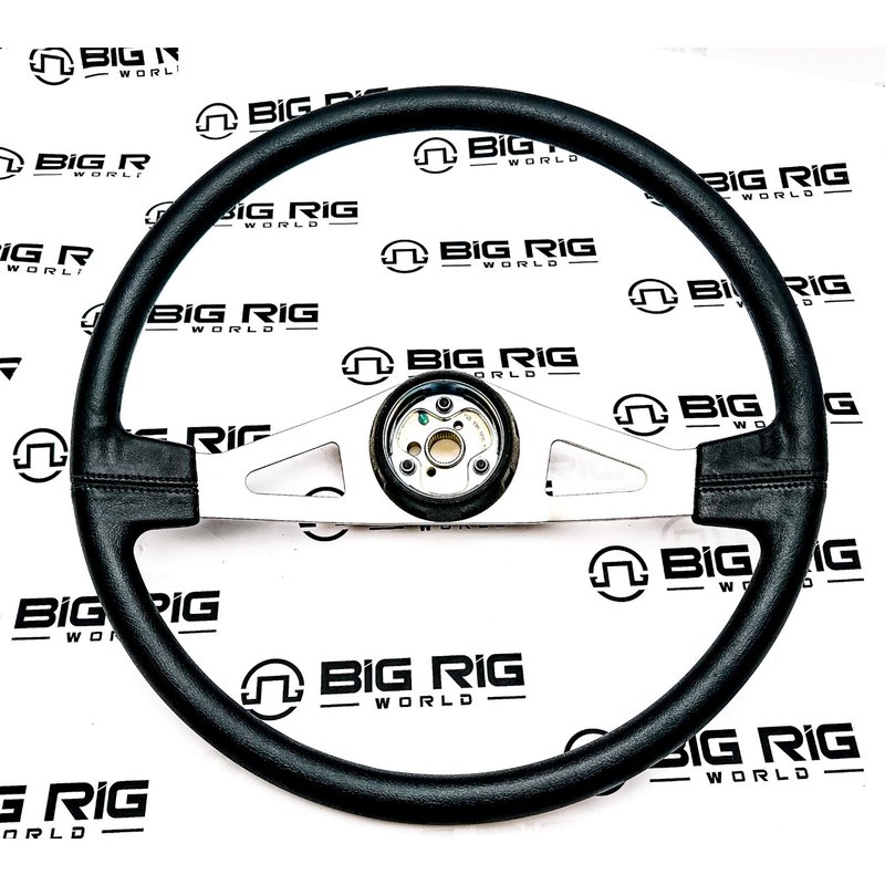 Steering Wheel Assembly 20-inch 2SPK NCKL Vinyl Rim NKBL2024P4V - Paccar
