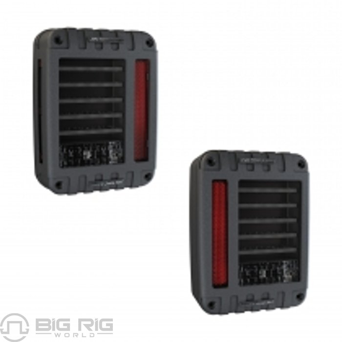 LED Tail Lights - Model 279 J Series 6" x 8" Jeep LED Tail Lights 0347553 - JW Speaker