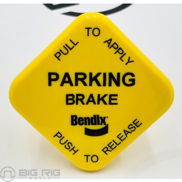Yellow Parking Brake Knob 298818N - Bendix