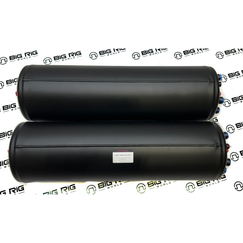 Dual Steel Air Tank Assembly- 9.5 X 33.5 G86-1059-55-PAT - Patriom