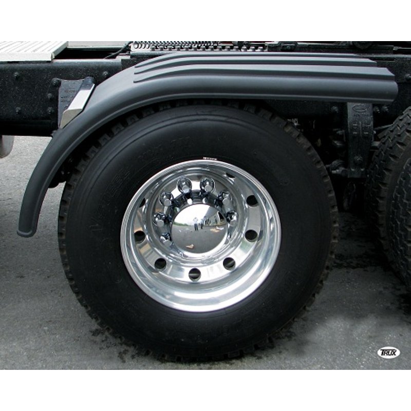 66 In. Black Poly Half Fender TFEN-H39 - Trux Accessories