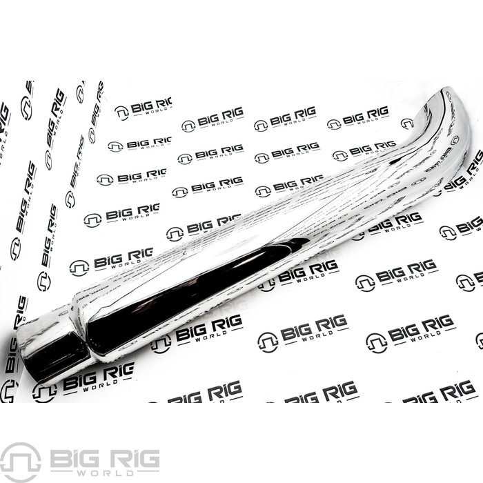 Exhaust Stack - Chrome - West Coast Curved, OD 5 In. x 48 In. EP60X50CS248C - TRP