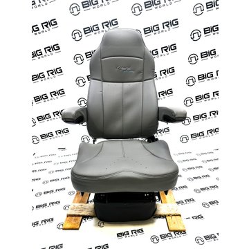 Legacy LO Vented Seat with DuraLeather in Gray 188409MWV65 - Seats Inc.