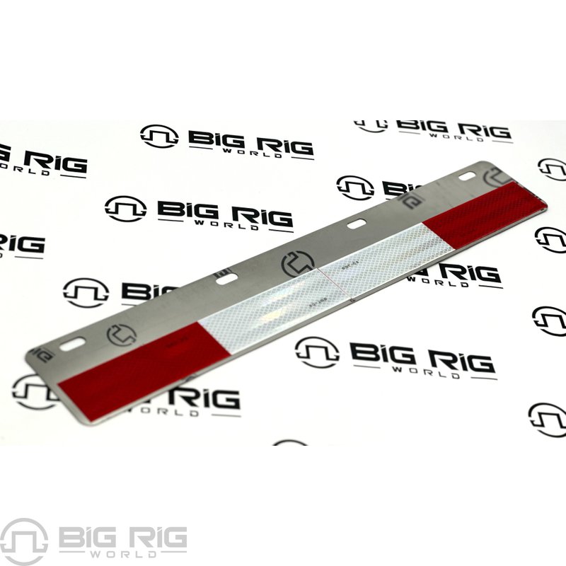 Universal Conspicuity Plates, Straight, Stainless Steel, Pair 033-05042 - Fleet Engineers