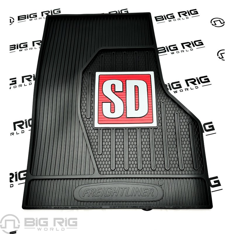 Floor Mat Set 108/114Sd Black with SD Logo 108114SD - Product Sales & Manufacturing