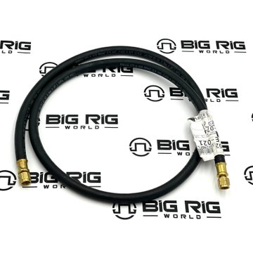 Hose - 6 Fiber Braided, SAE45 Swivel End 12-20822-074 - Freightliner