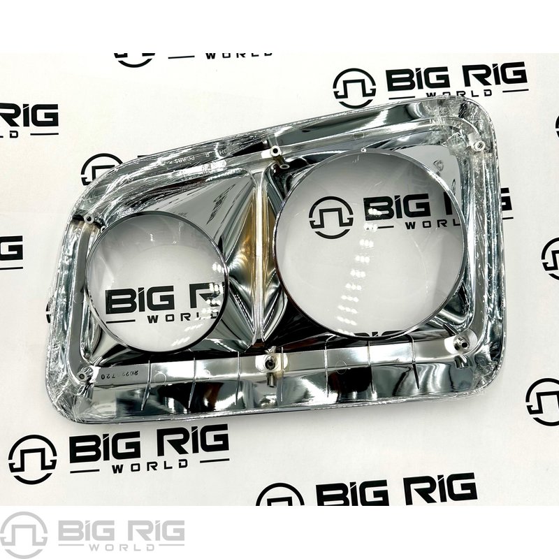 Bezel Headlamp - Chrome, RH 206833H - Genera Corportation