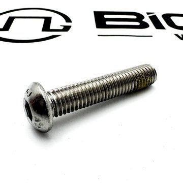 Hardware, Mounting - Review Mirror, Screw, Cap, Button Head, Socket, Hex, Stainless Steel, 40M 23-13768-040 - Freightliner