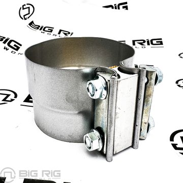 Exhaust Clamp - WB Preformed 4" Aluminized with Gasket EC40PLAG - TRP