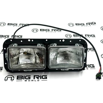 Dual Rectangular Headlamp RH K256-880-4R - Paccar