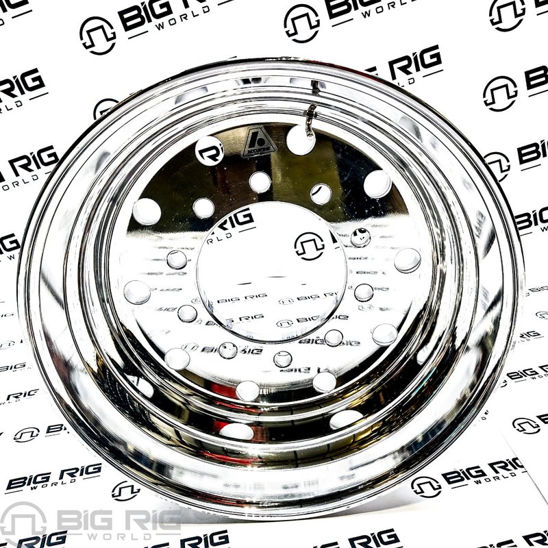 Aluminum Wheel, 22.5 x 12.25, High Polish Both Sides 29378XP - Accuride