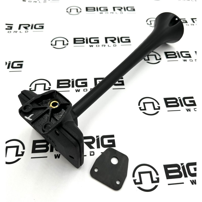 Horn Assembly, Black, (15 In) W/O Shield H00249PBS - Paccar