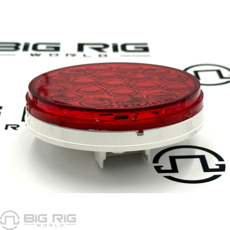 4 Inch Red Stop, Turn, Tail Round LED (19 Diode) TLED-4100R - Trux Accessories