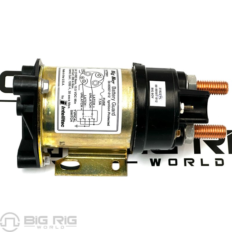 Battery Disconnect Relay, 200 amp 0000507012 - Paccar