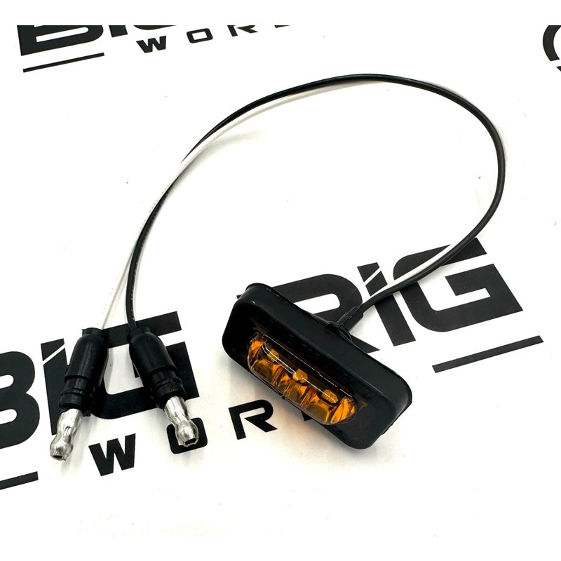 LED 36 Series Flex Lamp, Rear Exit Wire, Yellow 36115Y - Truck Lite