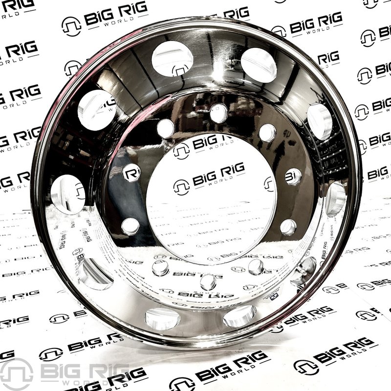 Alcoa Aluminum Wheel with Mirror Polish Outside Only 881671 - Alcoa