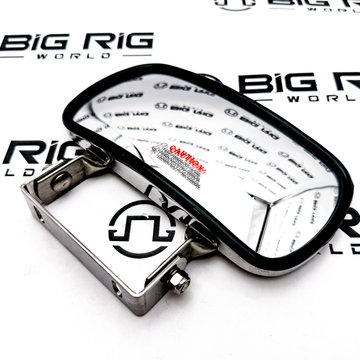 Over The Door Convex Mirror, Stainless Steel 97865 - Truck Lite