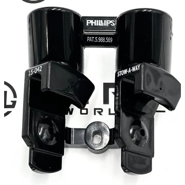 Mounting Bracket - 2 Gladhand Holder, 2 Plug 15-042 - Phillips Industries