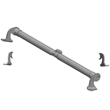 Hood Pivot & Crossbar Assembly L48-1030-001 - Kenworth