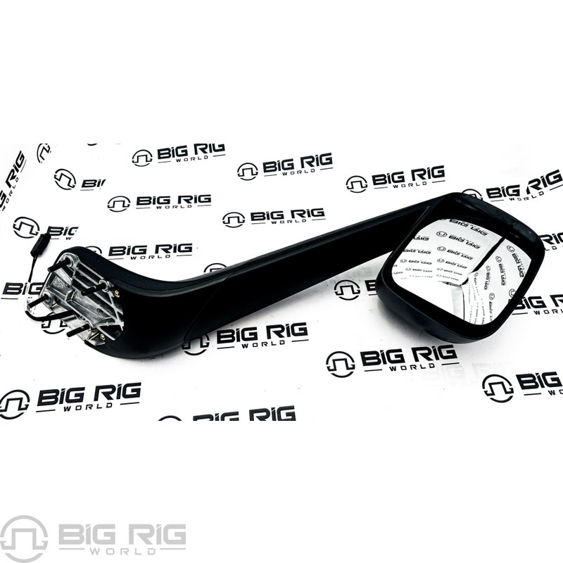 Mirror - Auxiliary, Hood Mounted, Long, Black, Left Hand A22-77790-008 - Freightliner