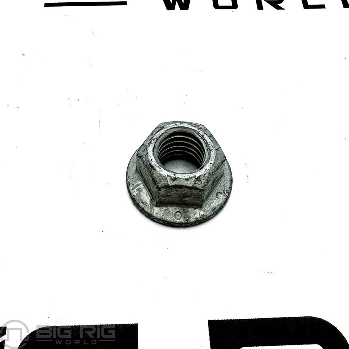 Hexagonal Nut, Flange, Locking,1/2 - 13,aluminum And Zinc Alloy 23-13861-108 - Freightliner