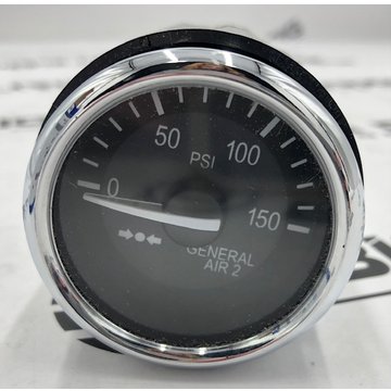 Mechanical Air Pressure Gauge#2 Q43-6067-112CK - Peterbilt