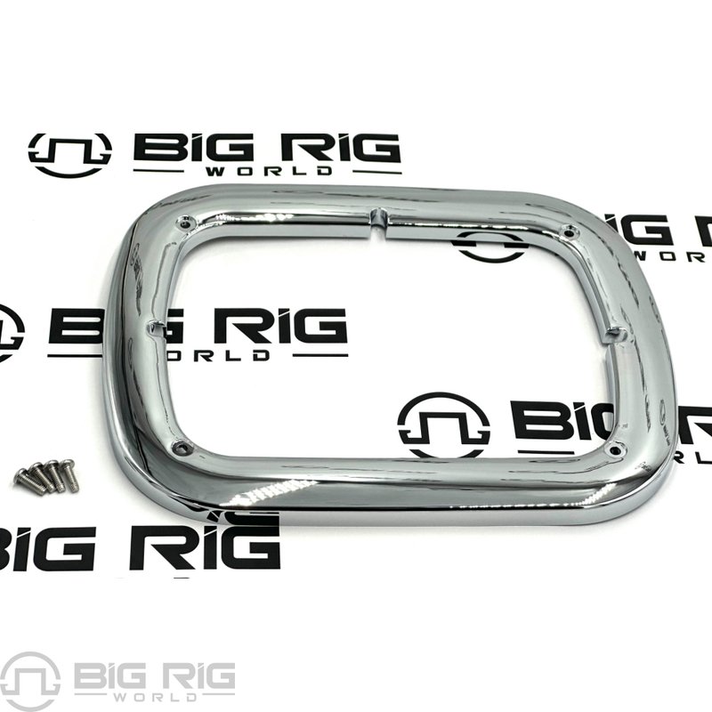 Headlamp Bezel, Single, Rectangular K307-29 - Paccar