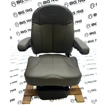 Legacy LO Seat (Gray Leather) Mid Back w/ Arms 188598MW65 - Seats Inc.