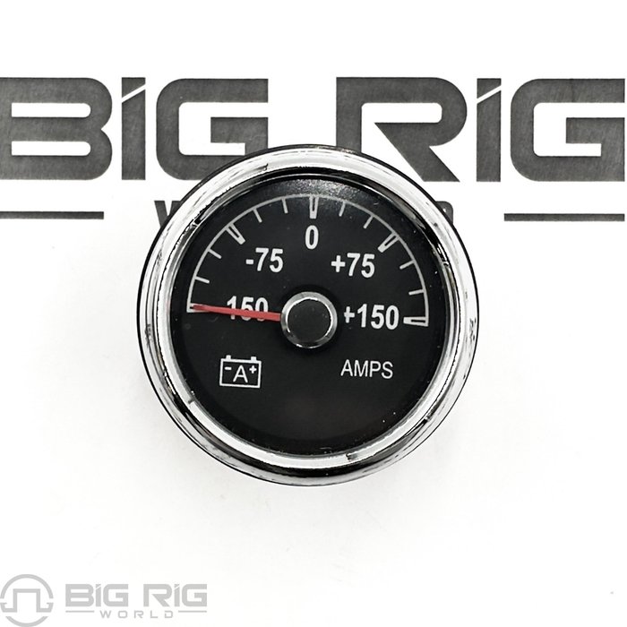 Gauge Kit PB - CVSG LIN Ammeter, Chrome Q43-1176-302C100K - Paccar