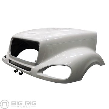 Freightliner Columbia Hood 120 In. BBC 1 Piece Design JP-FL19 - Jones Performance