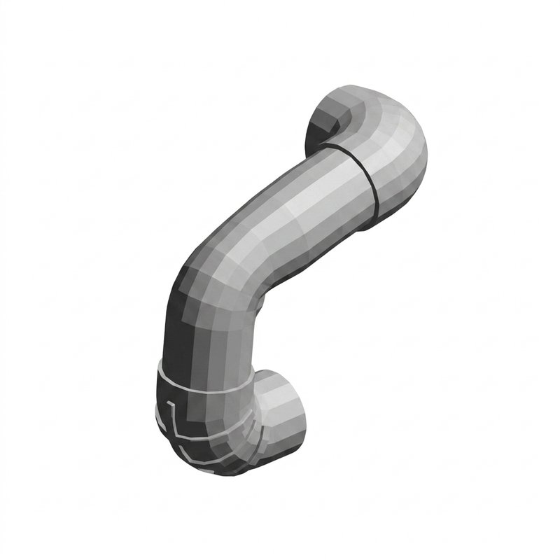 Elbow - Rubber, Molded, Ddc 60 03-23708-000 - Freightliner