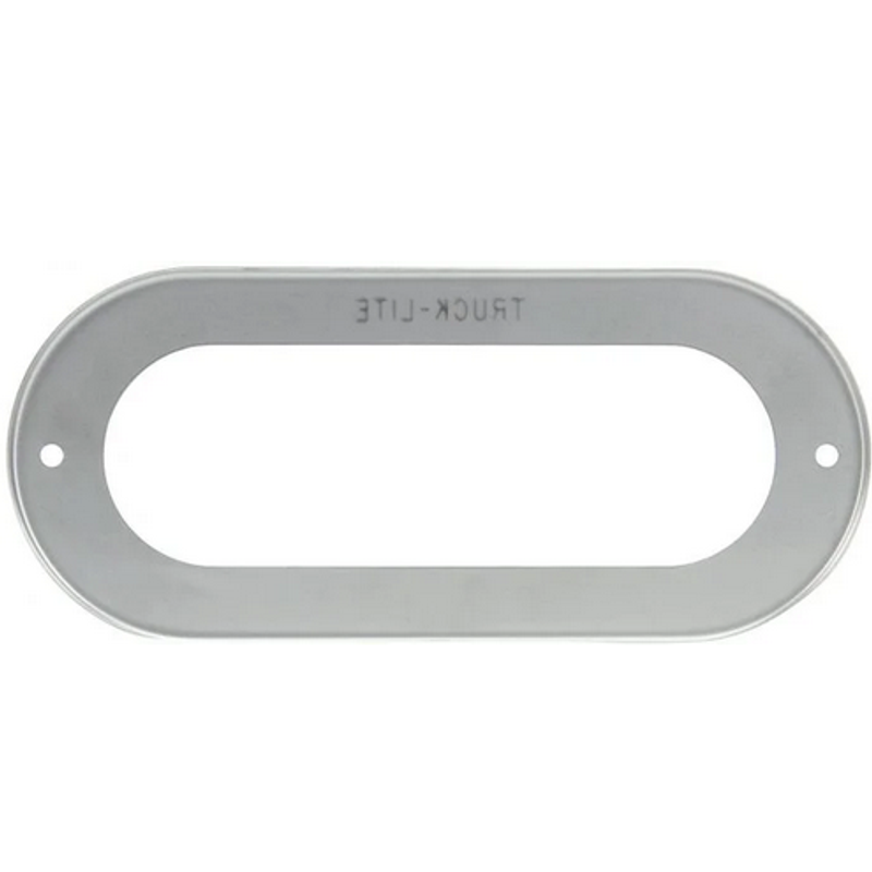60 Series Unpolished Stainless Steel Flange Mounting Cover 60718 - Truck Lite
