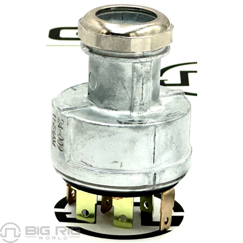 Ignition Switch with Chrome Mounting Nut P27-1048 - Paccar