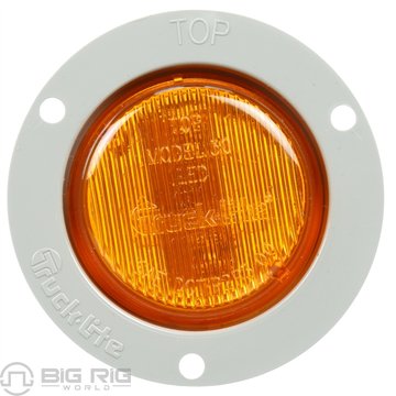 LED 30 Series Low Profile Lamp And Gray Flange 30272Y - Truck Lite