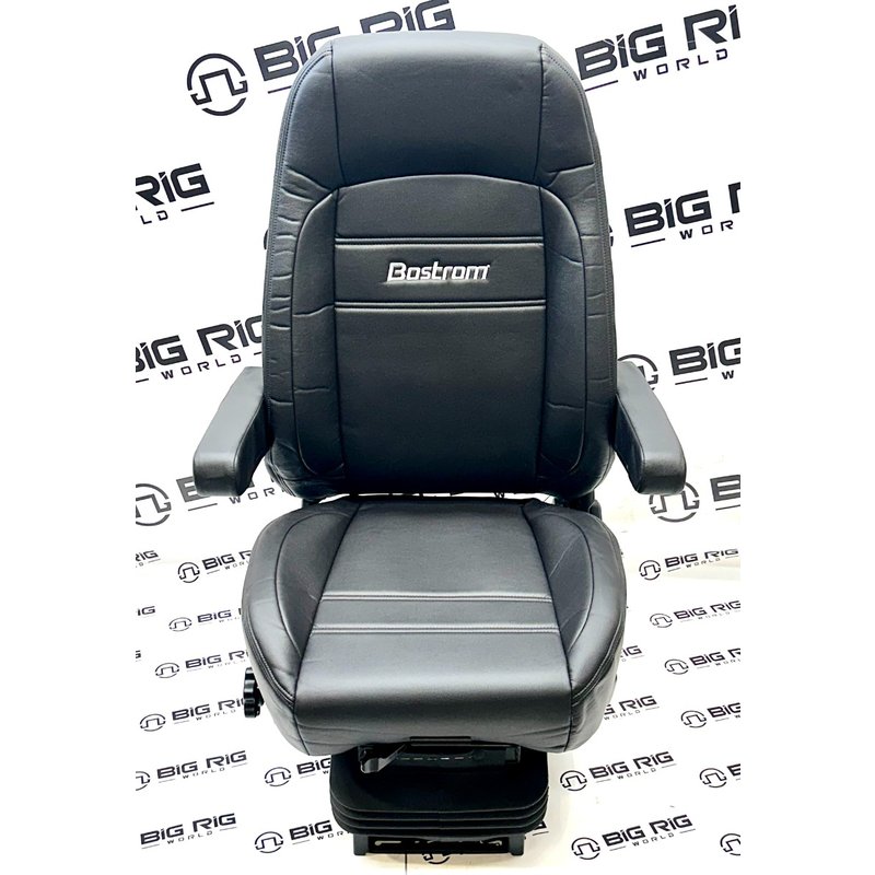 Pro Ride PR915 Suspension, Hi Back, Black UltraLeather W/Arms 9320011-900 - Bostrom Seating
