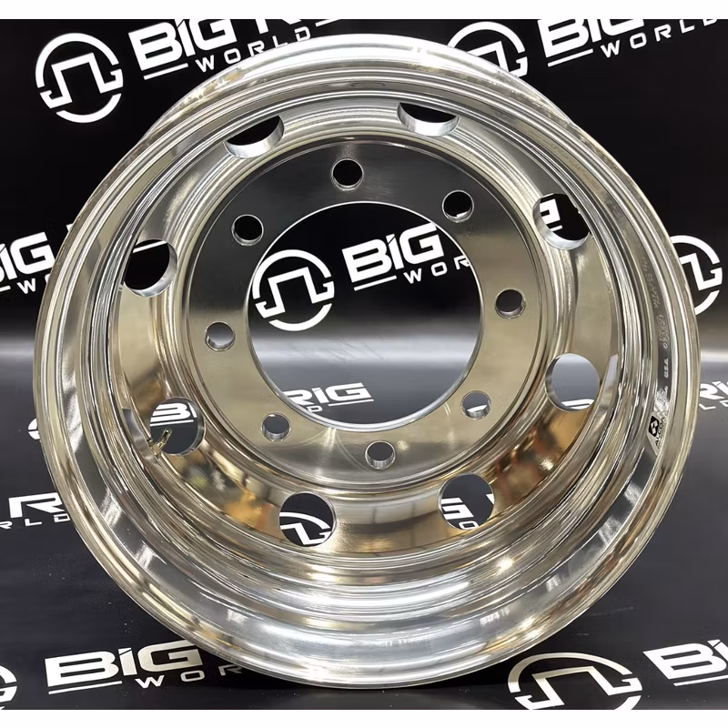 19.5 x 6.75 Alcoa Aluminum Wheel - Dura Bright Mirror Polish - Inside Only 765422DB - Alcoa