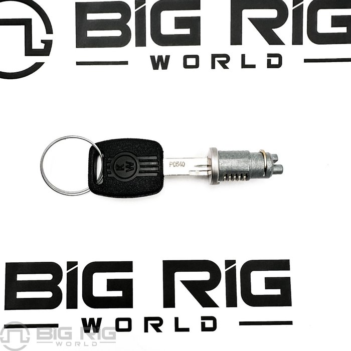 Kenworth Ignition Cylinder with Random Code Key 330002KW - Kenworth