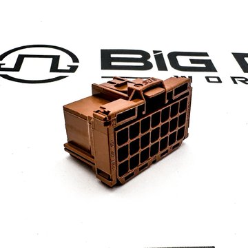 Plug - 21 Cavity, Mcp2.8, Ai, Brown, A-Key 23-13149-010 - Freightliner